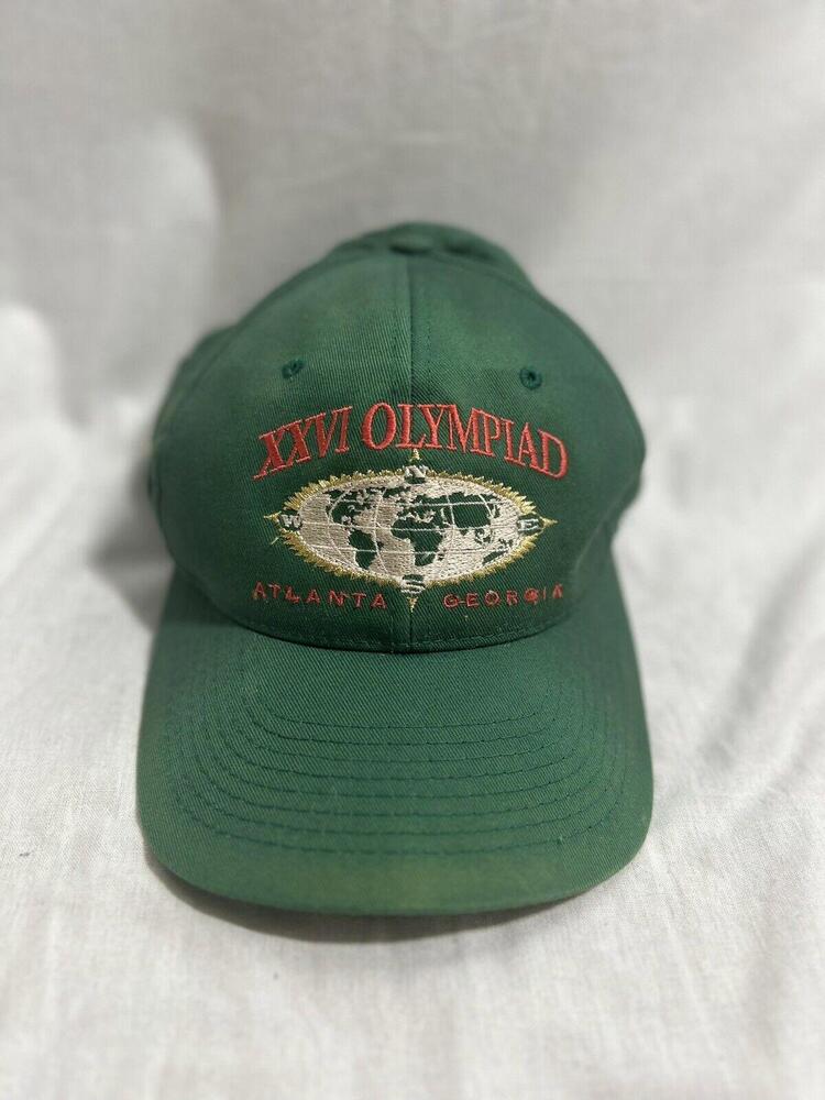 Vintage 1996 XXVI Olympiad Atlanta Georgia Olympic Games Hat